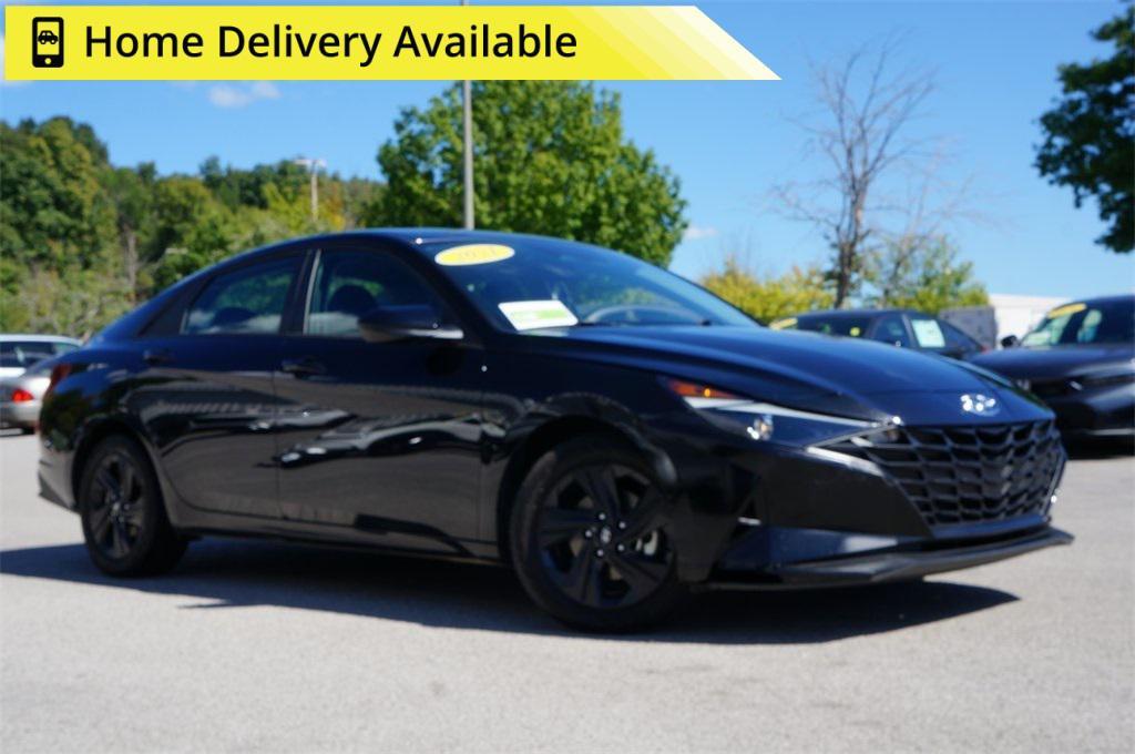 used 2021 Hyundai Elantra car, priced at $18,386