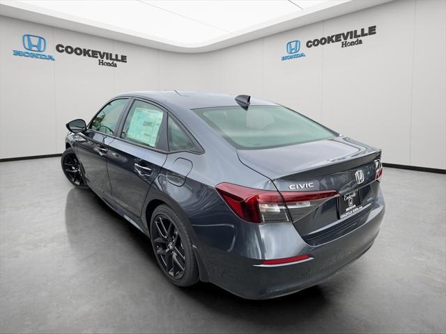 new 2025 Honda Civic Hybrid car, priced at $30,100