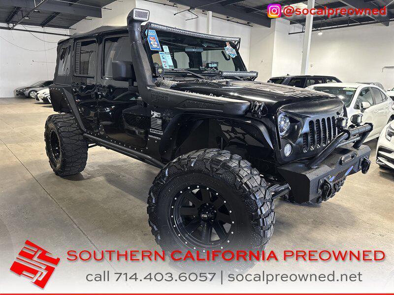 used 2014 Jeep Wrangler Unlimited car, priced at $16,950