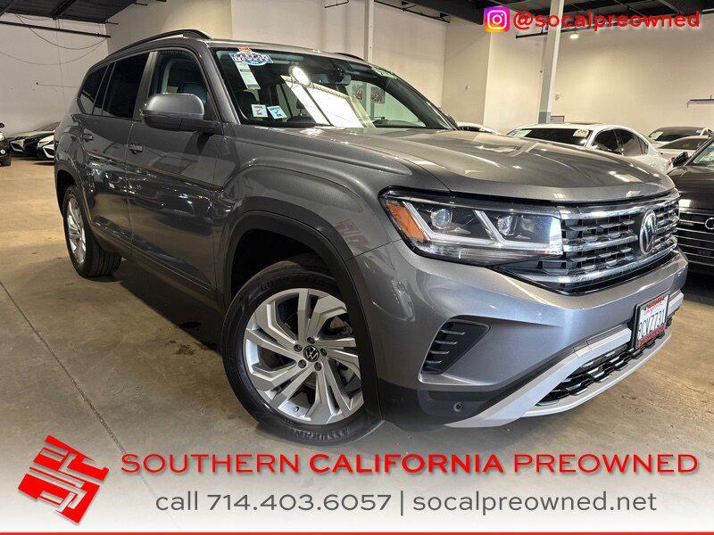 used 2022 Volkswagen Atlas car, priced at $19,750