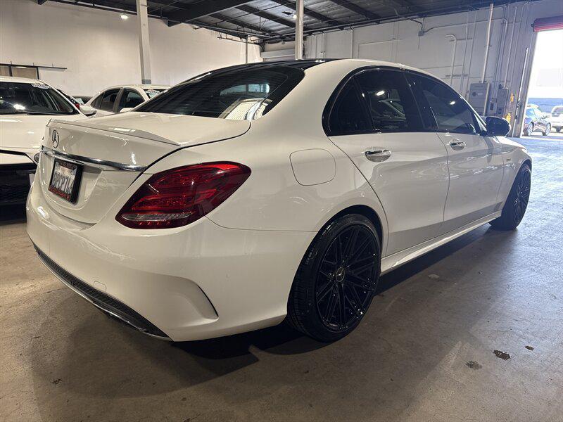 used 2017 Mercedes-Benz AMG C 43 car, priced at $21,950