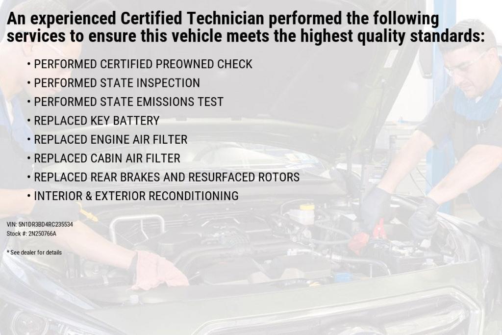 used 2024 Nissan Pathfinder car, priced at $36,198