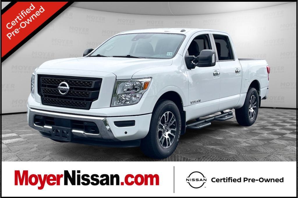 used 2021 Nissan Titan car, priced at $38,998