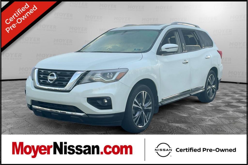 used 2018 Nissan Pathfinder car, priced at $18,999