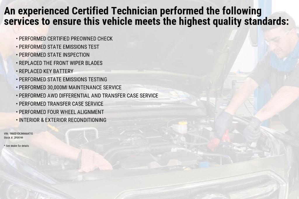 used 2022 Nissan Frontier car, priced at $34,799