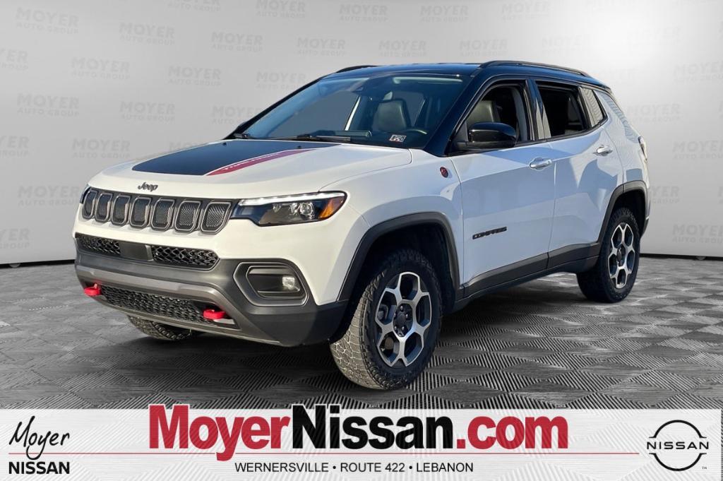 used 2022 Jeep Compass car, priced at $22,876