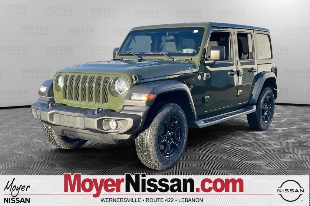 used 2021 Jeep Wrangler Unlimited car, priced at $29,999