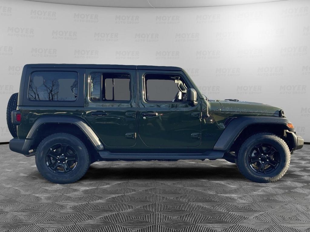 used 2021 Jeep Wrangler Unlimited car, priced at $29,999