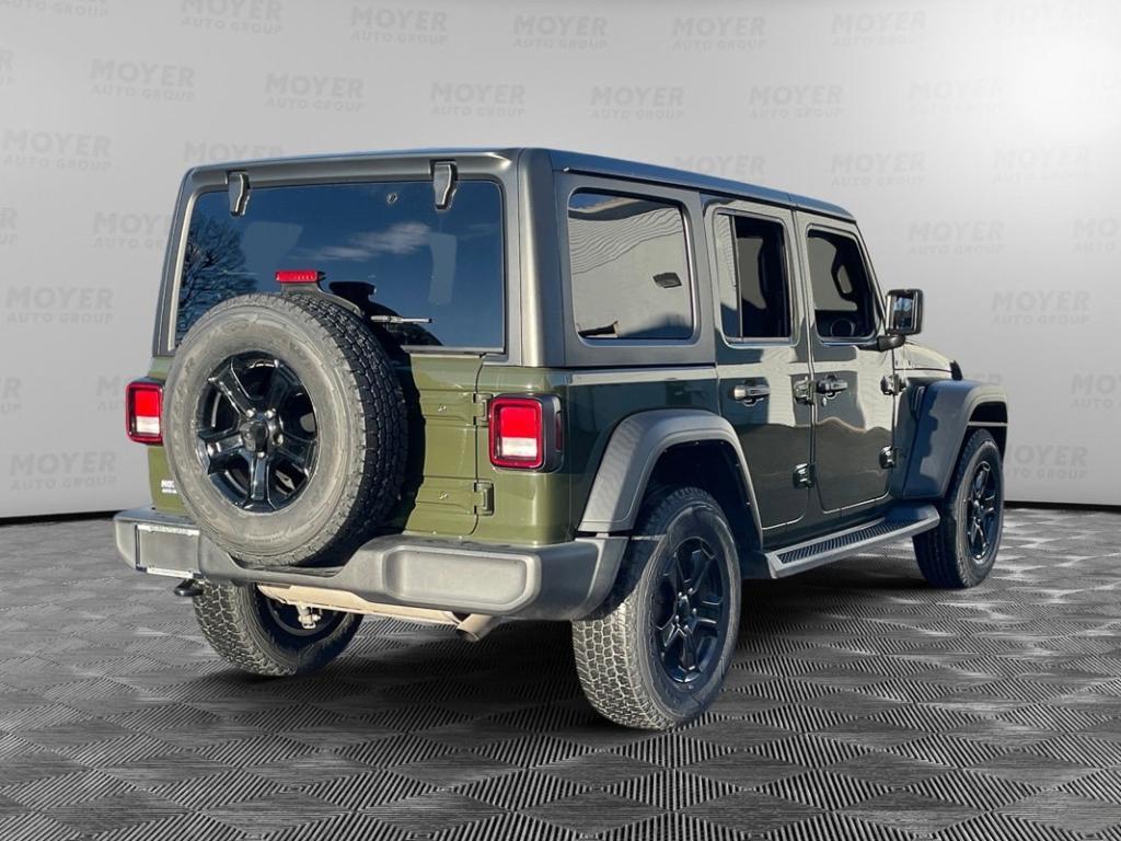 used 2021 Jeep Wrangler Unlimited car, priced at $29,999