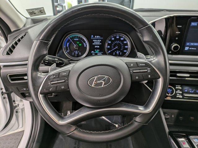 used 2021 Hyundai Sonata Hybrid car, priced at $22,500