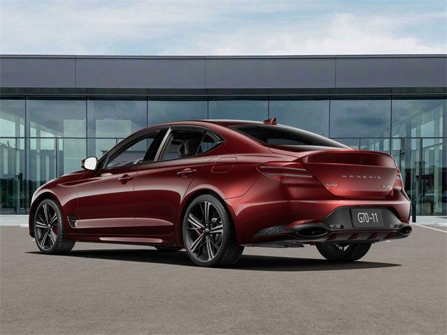 new 2025 Genesis G70 car, priced at $55,050