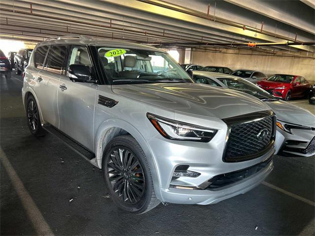 used 2022 INFINITI QX80 car, priced at $40,987