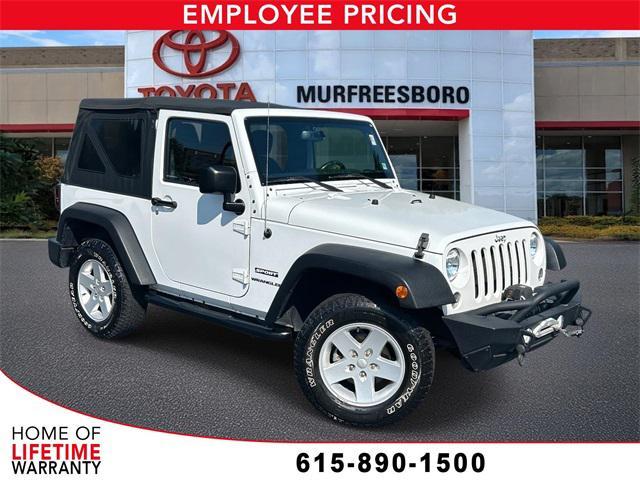 used 2017 Jeep Wrangler car, priced at $19,837