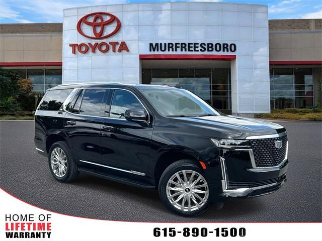 used 2022 Cadillac Escalade car, priced at $65,999