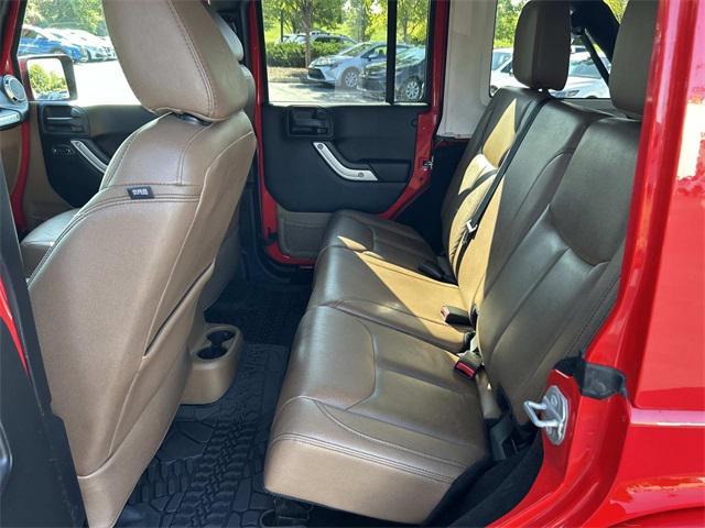 used 2016 Jeep Wrangler Unlimited car, priced at $21,859