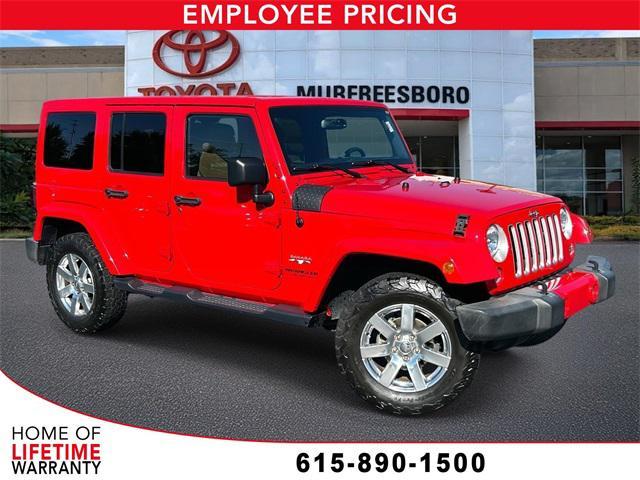 used 2016 Jeep Wrangler Unlimited car, priced at $21,859