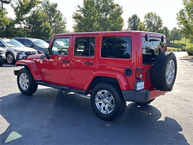 used 2016 Jeep Wrangler Unlimited car, priced at $21,859