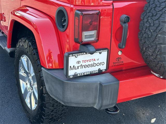 used 2016 Jeep Wrangler Unlimited car, priced at $21,859