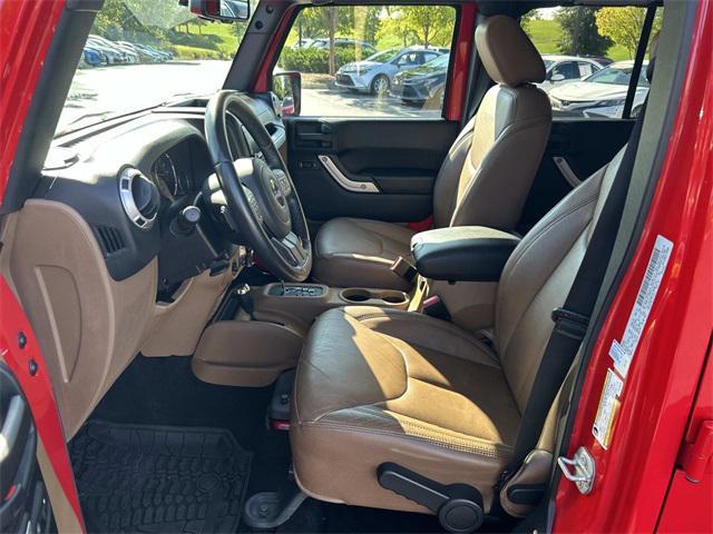 used 2016 Jeep Wrangler Unlimited car, priced at $21,859