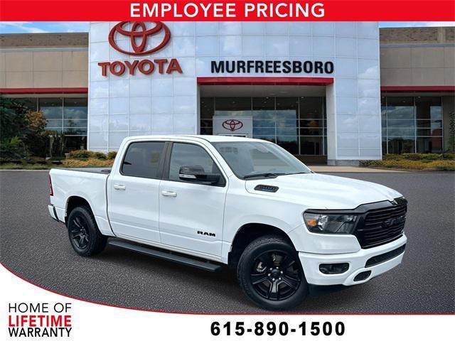 used 2021 Ram 1500 car, priced at $32,500