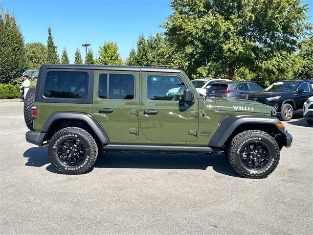 used 2021 Jeep Wrangler car, priced at $32,912