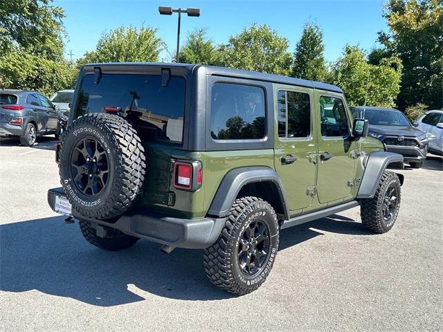 used 2021 Jeep Wrangler car, priced at $32,912