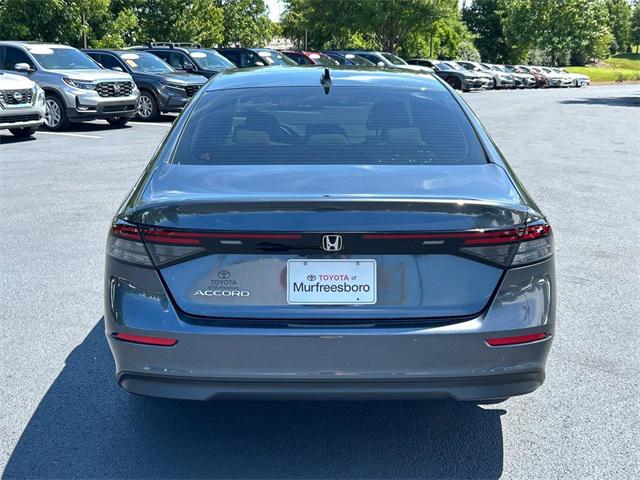 used 2024 Honda Accord car, priced at $28,020