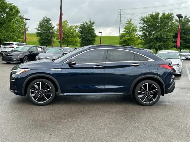 used 2022 INFINITI QX55 car, priced at $37,303