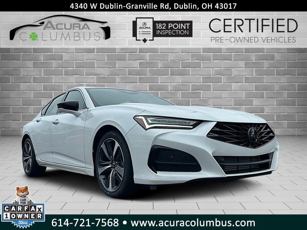 used 2025 Acura TLX car, priced at $43,238