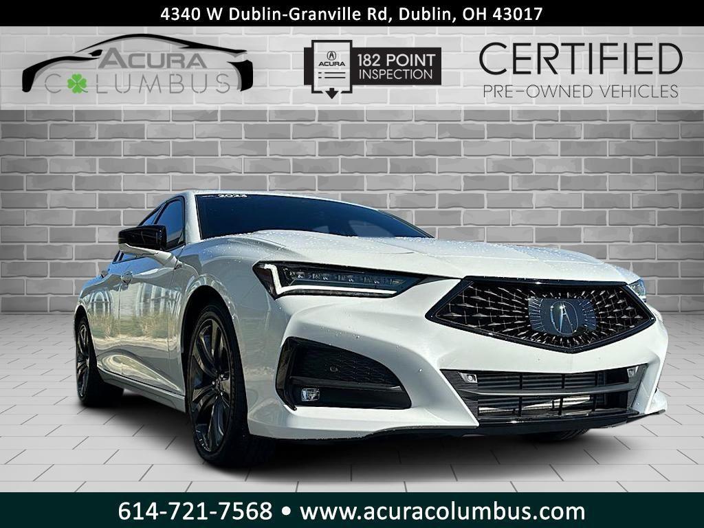 used 2023 Acura TLX car, priced at $35,999