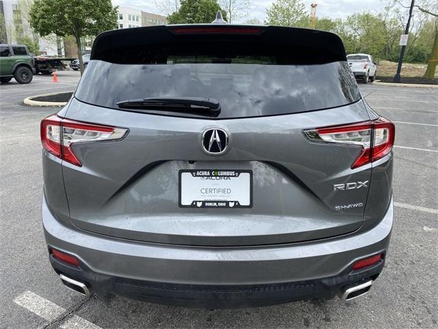 used 2025 Acura RDX car, priced at $44,238