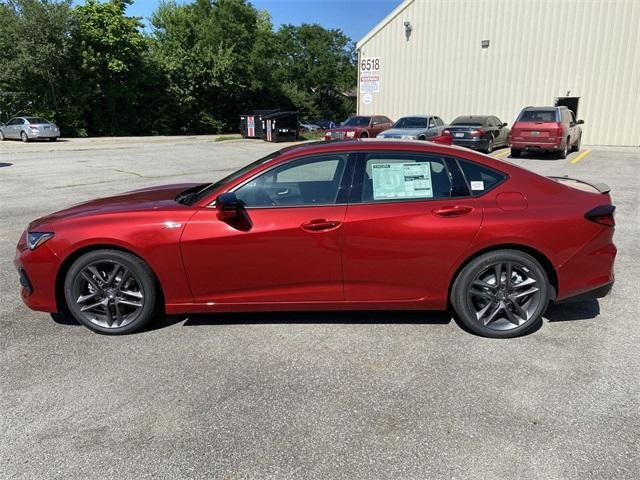 new 2025 Acura TLX car, priced at $52,195