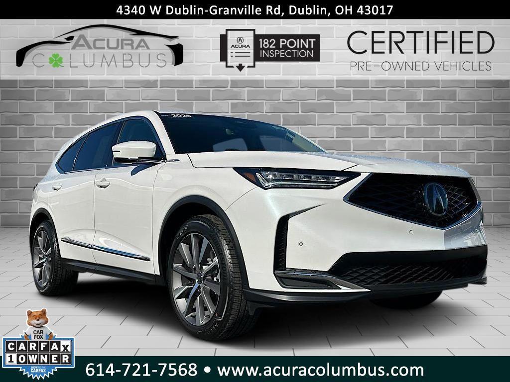 used 2025 Acura MDX car, priced at $49,481