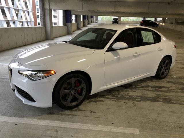 used 2018 Alfa Romeo Giulia car, priced at $19,030