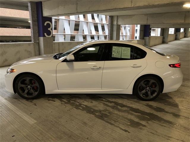 used 2018 Alfa Romeo Giulia car, priced at $19,030