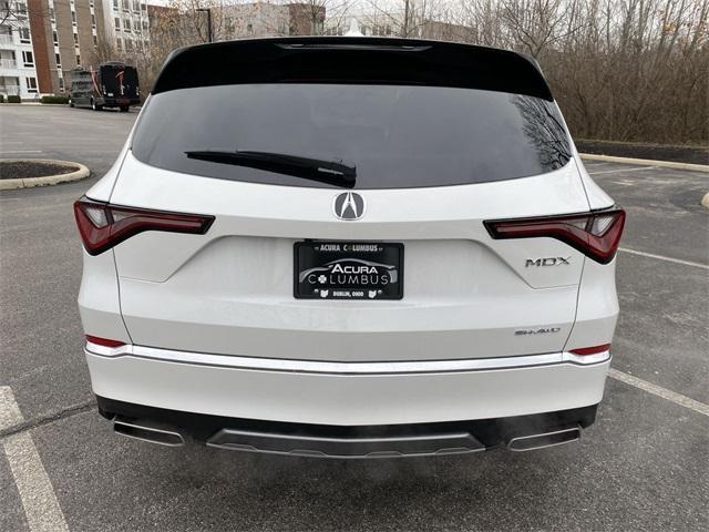 new 2025 Acura MDX car, priced at $55,350