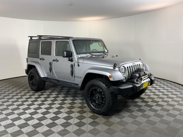 used 2018 Jeep Wrangler JK Unlimited car, priced at $25,572