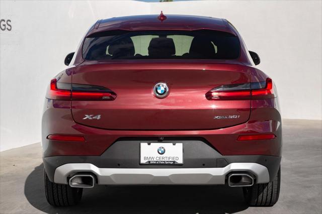 used 2022 BMW X4 car, priced at $43,988