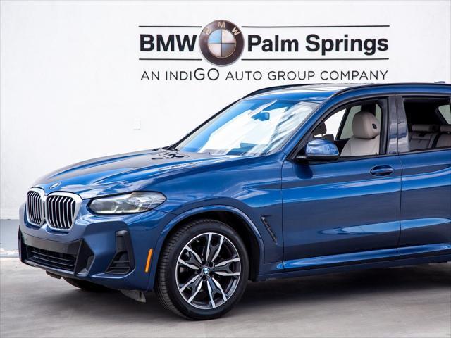 used 2022 BMW X3 car, priced at $34,988