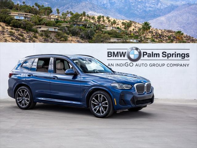 used 2022 BMW X3 car, priced at $35,488