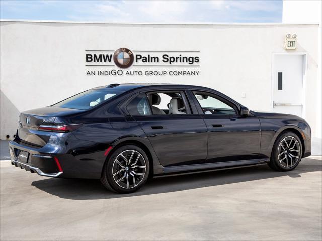 new 2024 BMW 750e car