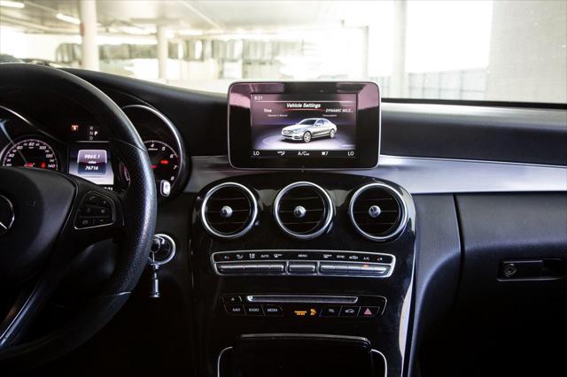 used 2018 Mercedes-Benz C-Class car, priced at $16,988