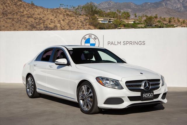 used 2018 Mercedes-Benz C-Class car, priced at $16,988