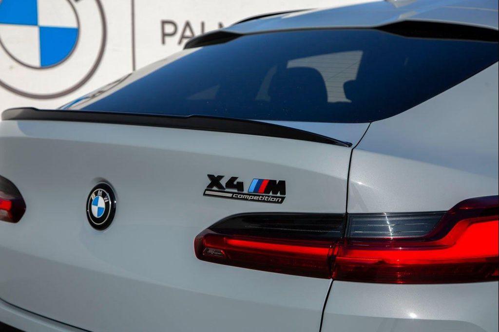 new 2025 BMW X4 M car, priced at $91,360