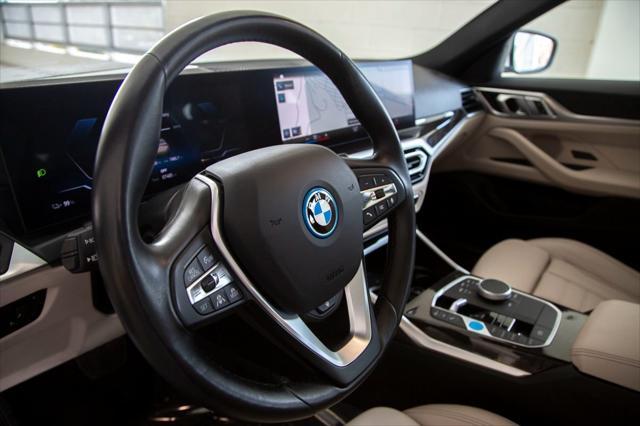 used 2023 BMW i4 Gran Coupe car, priced at $37,988