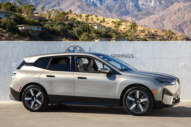 new 2025 BMW iX car, priced at $98,885