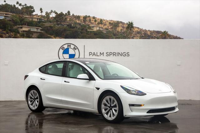 used 2022 Tesla Model 3 car, priced at $28,488