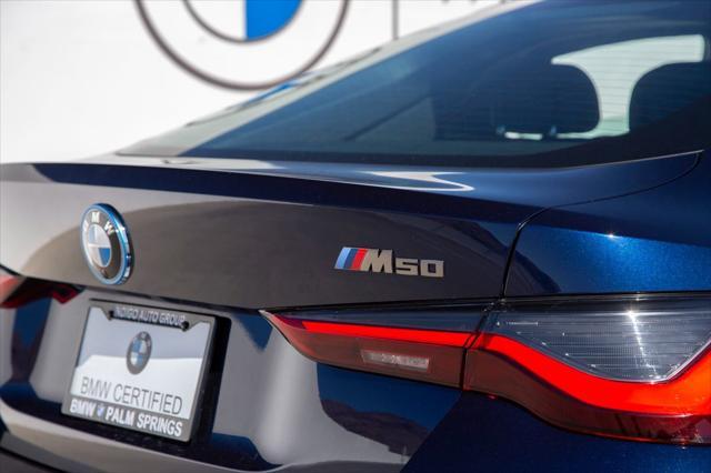 used 2022 BMW i4 Gran Coupe car, priced at $47,488