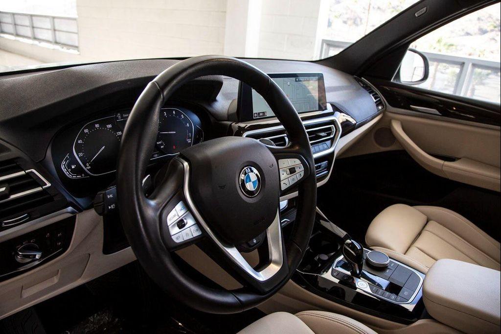 used 2022 BMW X3 car, priced at $33,288