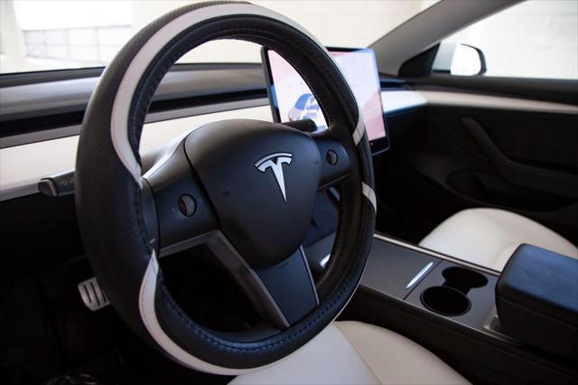 used 2021 Tesla Model 3 car, priced at $27,988